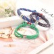 10 PCS Nautical Braided Bracelet For Men Women Unisex Surf Navy Rope Bracelets String Adjustable Tree Of Life Bracelets Set Colorful Handmade